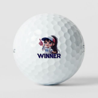 Pelotas De Golf ganador fanático deportes dall
