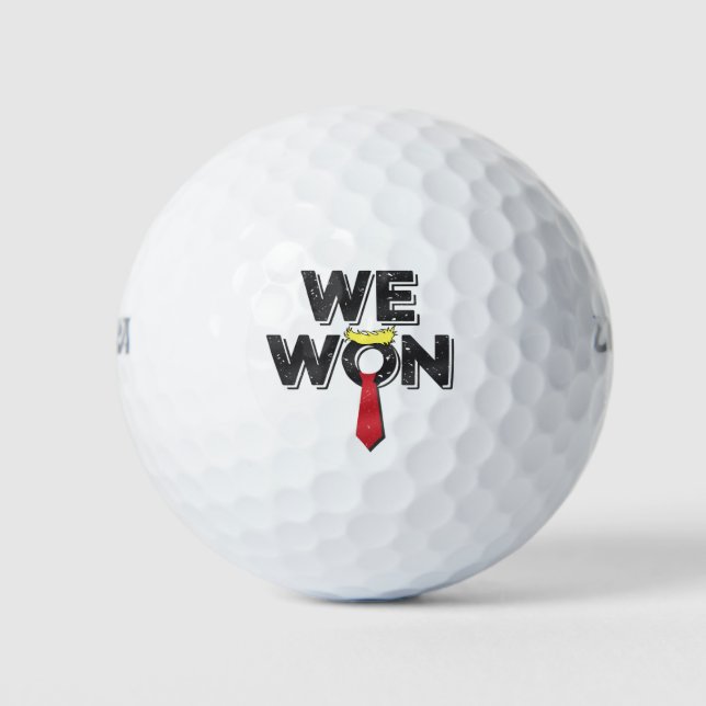 Pelotas De Golf Ganamos Donald Trump 2024 (Anverso)