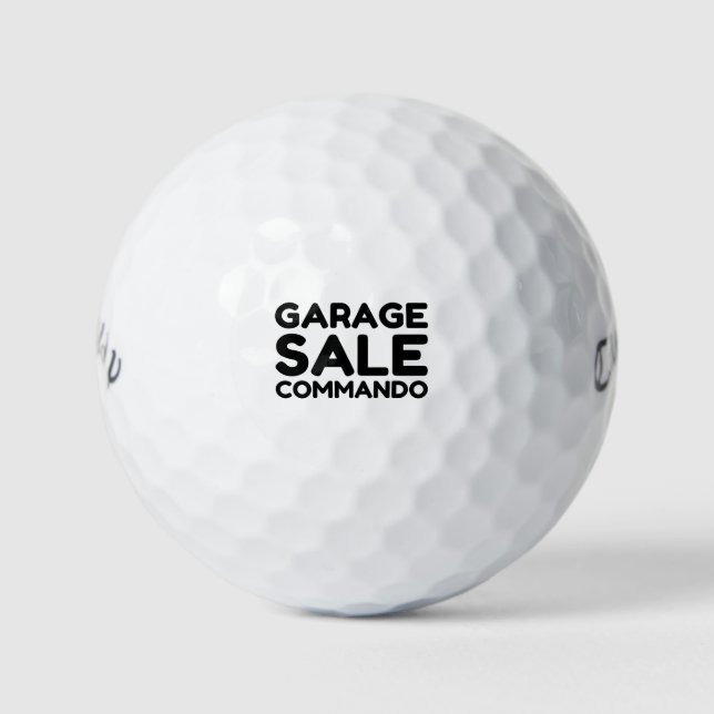 Pelotas De Golf Garage Sale Commando (Anverso)