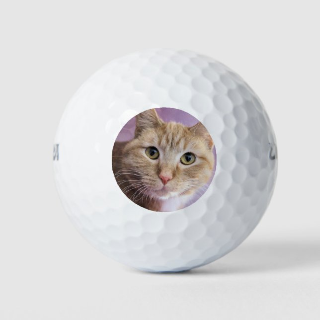 Pelotas De Golf Gato (Anverso)
