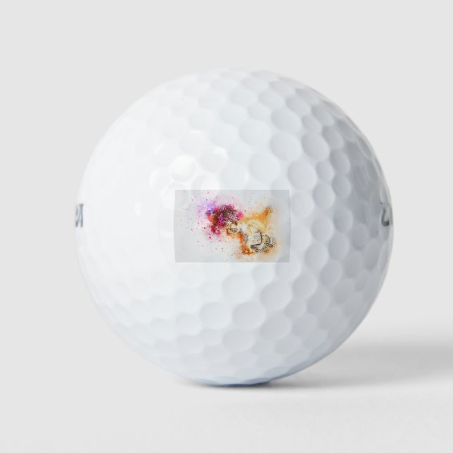 Pelotas De Golf Gato 1 (Anverso)