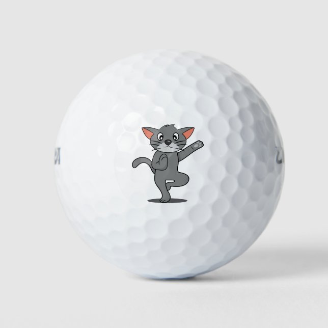Pelotas De Golf Gato 2 (Anverso)