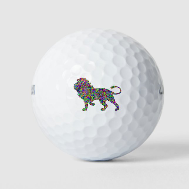 Pelotas De Golf Gato Feline Kitten Kawaii Personalizado Unicorn Wh (Anverso)