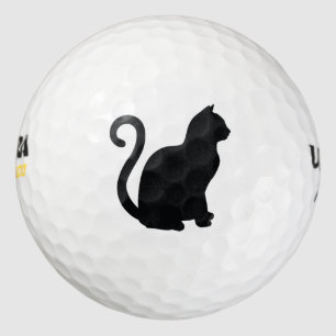 Pelotas De Golf Gato negro