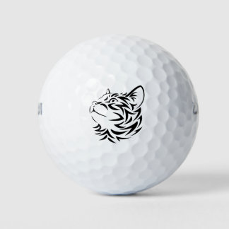 Pelotas De Golf gato negro