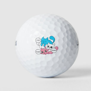 Pelotas De Golf Gatos trans. Ellos les pronuncian sus Pronósticos