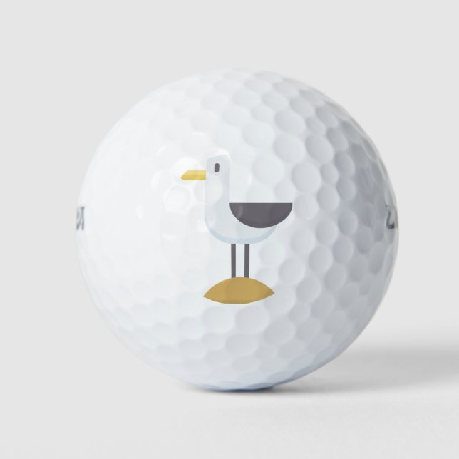 Pelotas De Golf gaviota (Anverso)