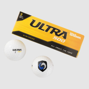 Pelotas De Golf GCWX Personalizado Wilson Ultra 500 Distance Golf 