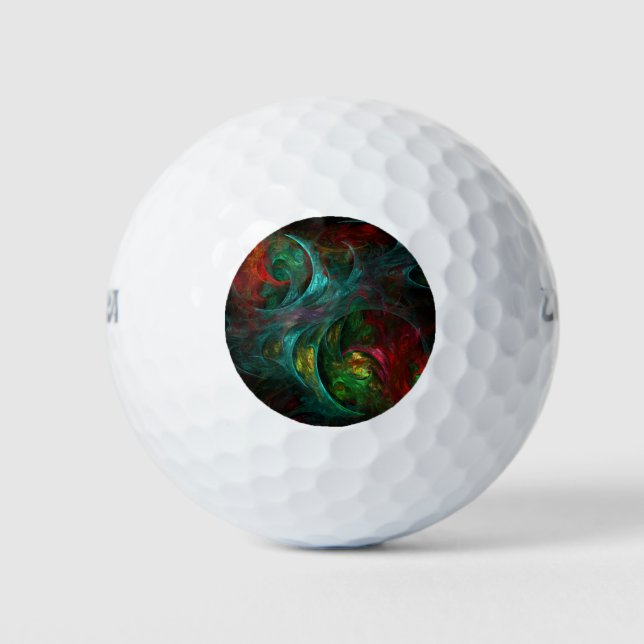 Pelotas De Golf Génesis Nova Resumen Arte (Anverso)