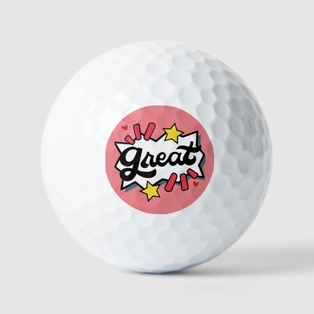 Pelotas De Golf Genial (Anverso)