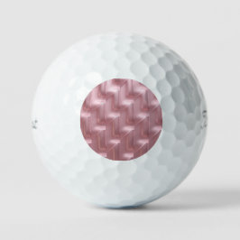 Pelotas De Golf Geométrica rosa de la moda - Destacar en el curso