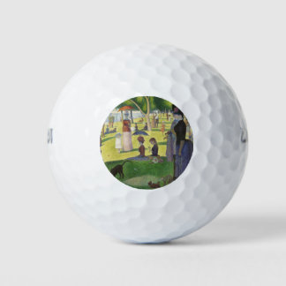 Pelotas De Golf George Seurat un domingo en La Grande Jatte famoso