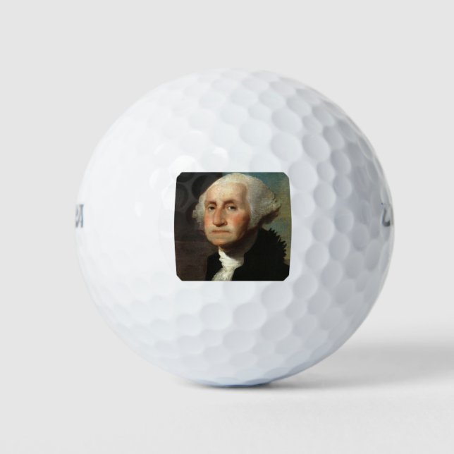 Pelotas De Golf George Washington Presidente (Anverso)