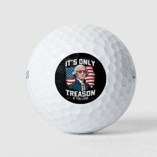 Pelotas De Golf George Washington: Solo es traición si pierdes