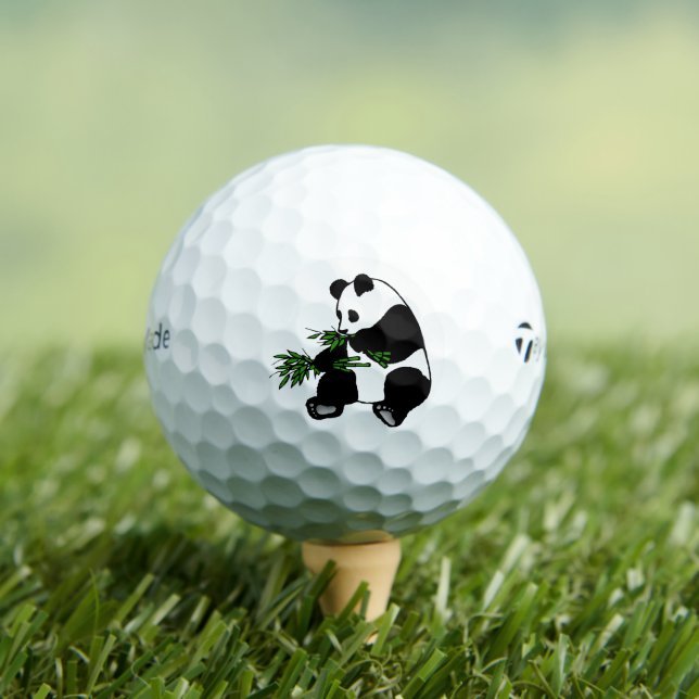 Pelotas De Golf Giant Panda (Camiseta in situ)