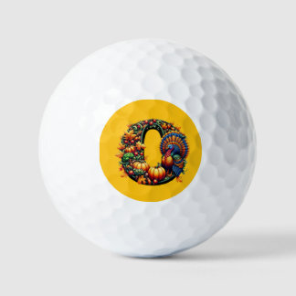 Pelotas De Golf Gift letter o Thanksgiving style 