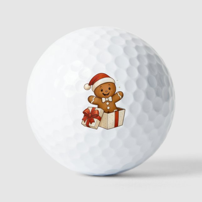 Pelotas De Golf Gingerbread Surprise! (Anverso)