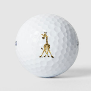 Pelotas De Golf Giraffe del desfile de animales
