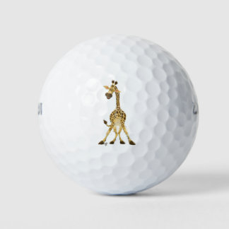 Pelotas De Golf Giraffe del desfile de animales
