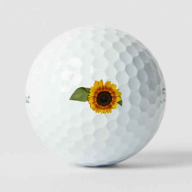 Pelotas De Golf Girasol (Anverso)