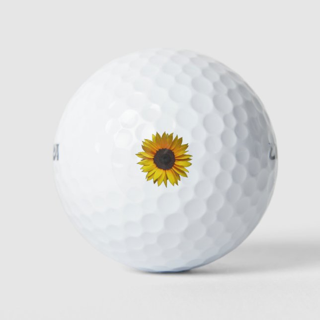 Pelotas De Golf Girasol (Anverso)