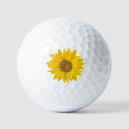 Pelotas De Golf Girasol amarillo