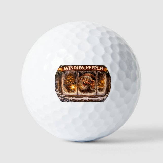 Pelotas De Golf Glavapóstur islandés Yule Lad  (Anverso)