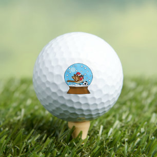 Pelotas De Golf Globe de nieve con juego de cuerdas con soplo