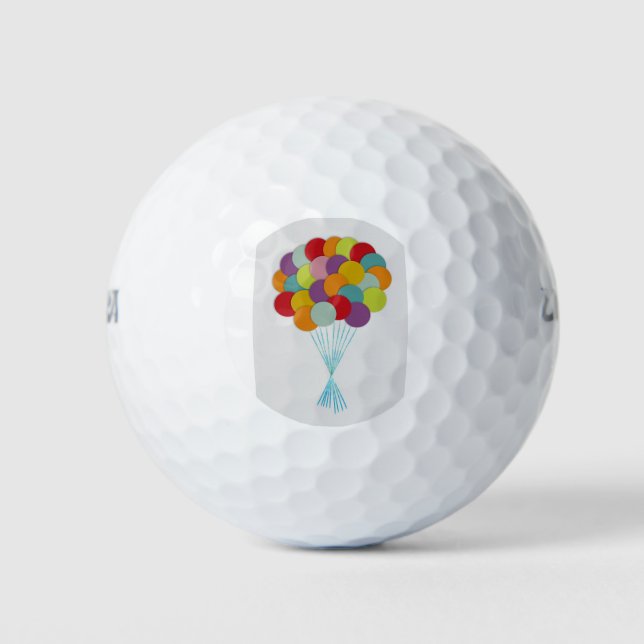 Pelotas De Golf Globos (Anverso)