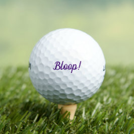 Pelotas De Golf ¡Glup! Está en la taza
