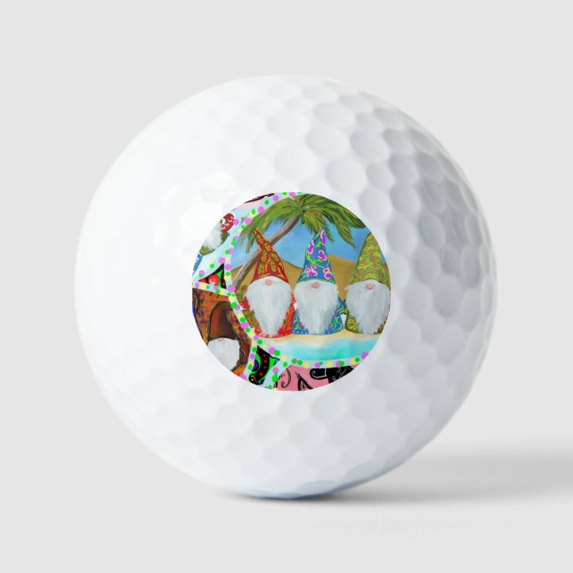 PELOTAS DE GOLF GNOME (Anverso)