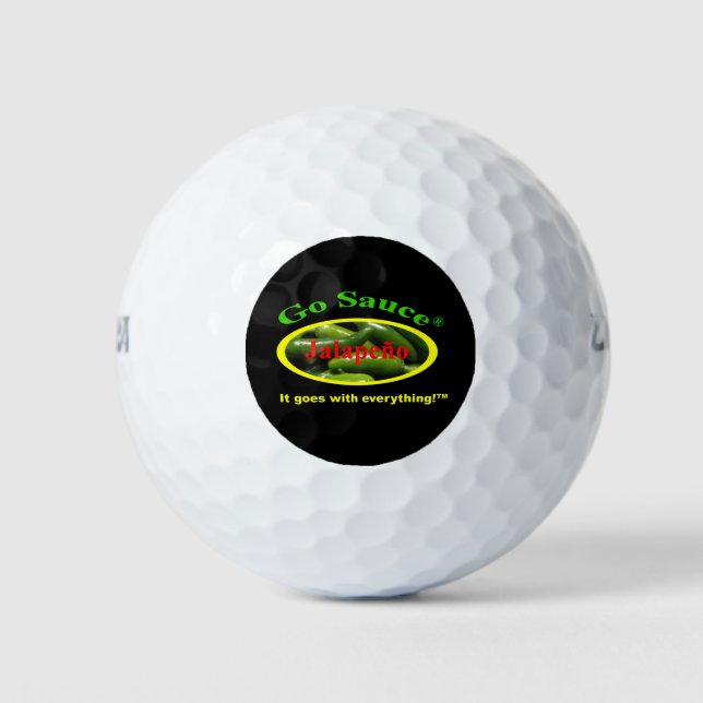 Pelotas De Golf Go Sauce Golf Balls (Anverso)