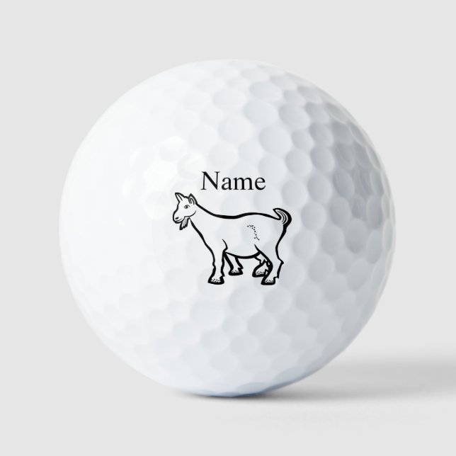 Pelotas De Golf Goat Animal Thunder_Cove (Anverso)