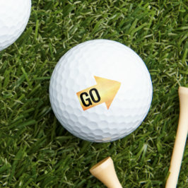 Pelotas De Golf Gold Impact Arrow