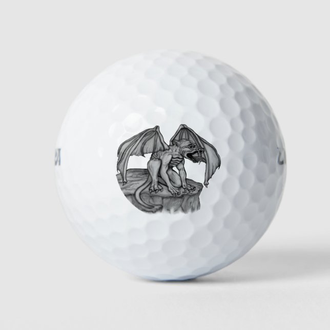 Pelotas De Golf Golem Gargoyle (Anverso)
