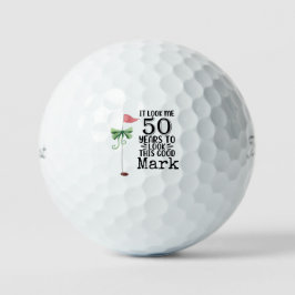 Pelotas De Golf Golf 50 cumpleaños Par tee treinta fiestas para go