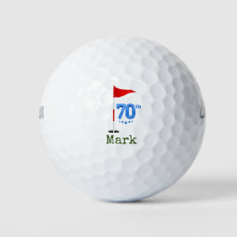 Pelotas De Golf Golf 70 cumpleaños