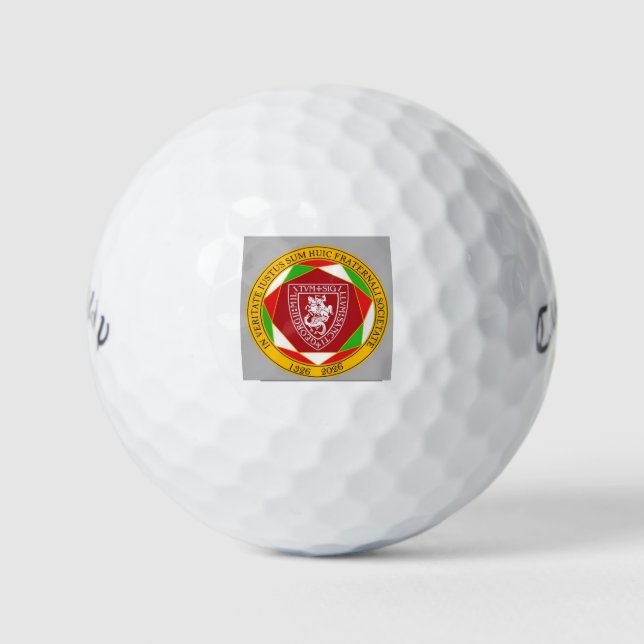 Pelotas De Golf Golf Ball 700th Anniversary logo (Anverso)
