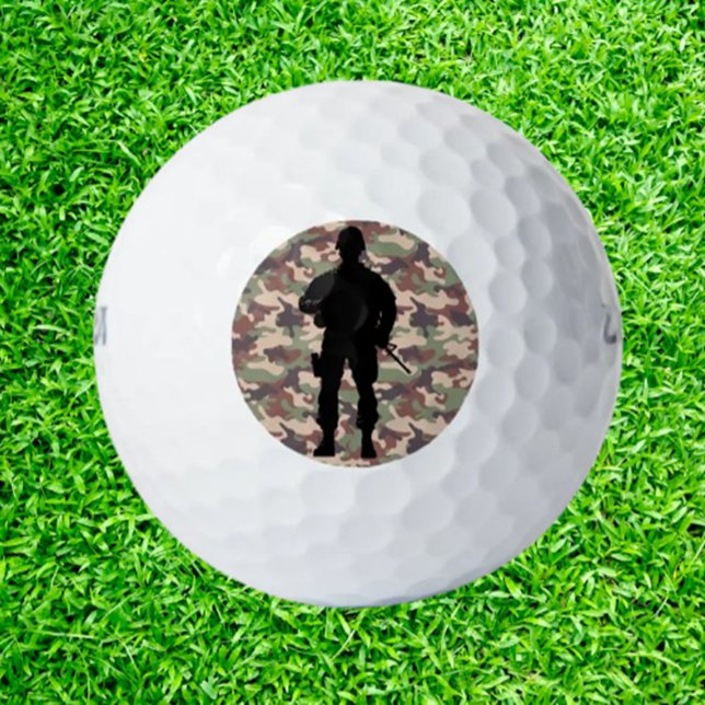 Pelotas De Golf Golf Ball Defense for Our Heroes (Experience the thrill of MILTARY Golf for Our Heroes! )