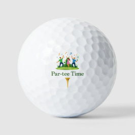 Pelotas De Golf Golf Ball | Par-tee Time Funny Gift