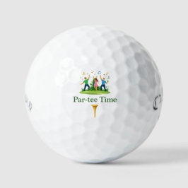 Pelotas De Golf Golf Ball | Par-tee Time Funny Gift