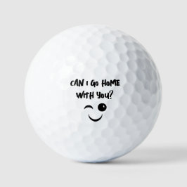 Pelotas De Golf Golf Ball Winking Golfer Gift Funny