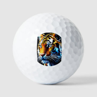 Pelotas De Golf Golf Balls diseño de la cara del tigre.bien venir