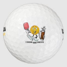 Pelotas De Golf Golf/Baloncesto: Dink & Drive