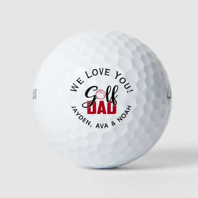 Pelotas De Golf Golf Dad Balls (Anverso)