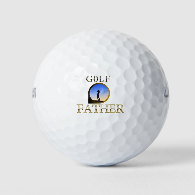 Pelotas De Golf Golf Father Balls (Anverso)