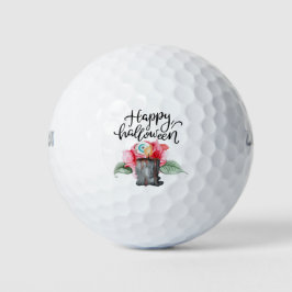 Pelotas De Golf Golf Happy Halloween