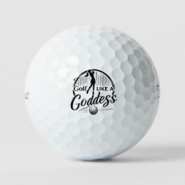 Pelotas De Golf Golf Like a Goddess - Diseño elegante