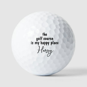 Pelotas De Golf Golf Mi felicidad Campo de golf