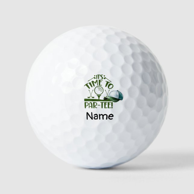 Pelotas De Golf Golf Par Tee por invitación (Anverso)